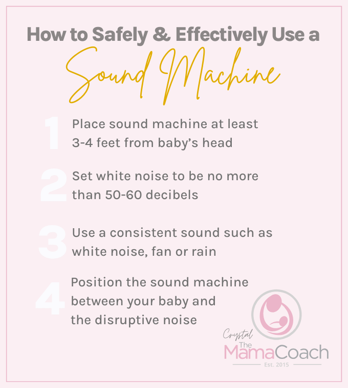 How to Use a Sound Machine for your baby